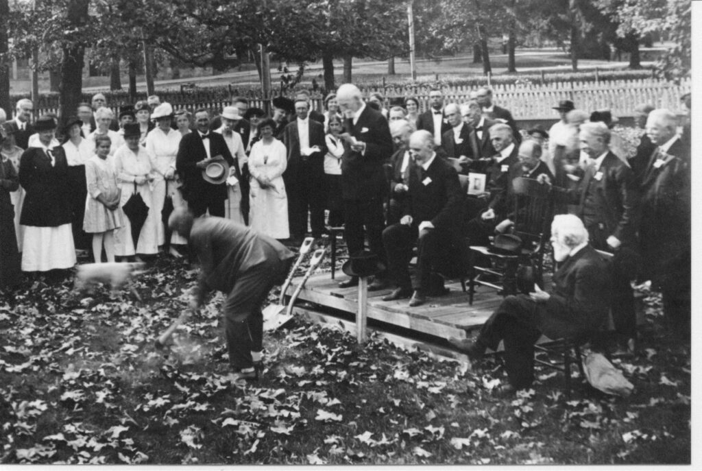 1921 Ground breaking