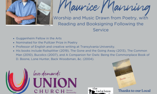 Maurice Manning Service Promo