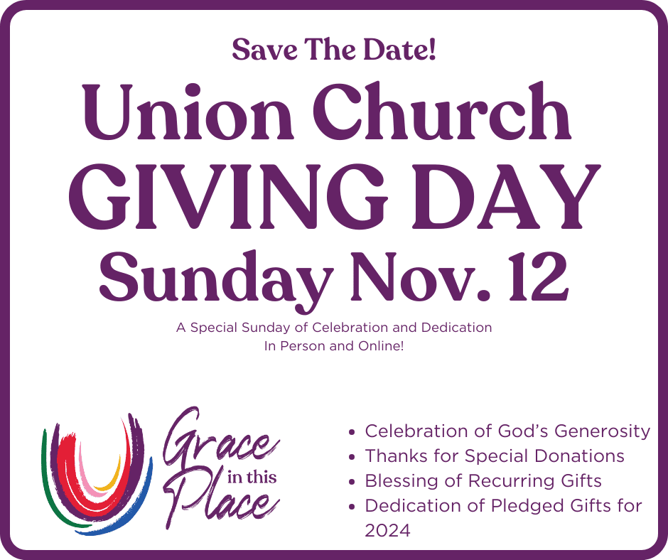 Save the Date Giving Day