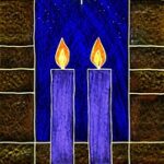 2024 Advent 2 candles