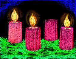 2024 Advent 3 candles