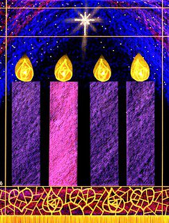 2024 Advent 4 candles