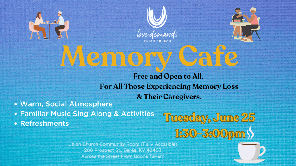 June 25, 2024 Memory Cafe