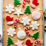 decorated christmas sugar cookies with icing 2