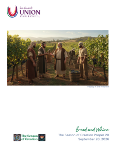 2026 09 20 After Pentecost season bulletin Cover