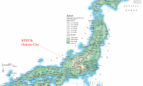 Map of Japan